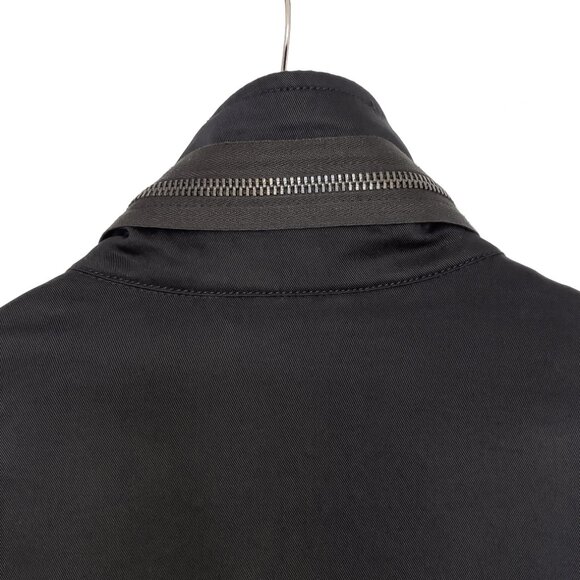 ALLSAINTS Finn Jacket, Black, Size 2 - Picture 6 of 12